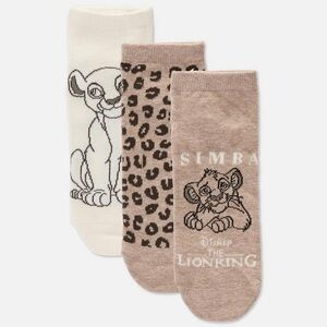3pk Disney’s The Lion King Trainer Socks NWT